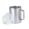 Tasse Isotherme Éco-responsable Personnalisée Thermique - Dovery Couleurs : argenté Matières : acier inoxydable recyclé goodies 