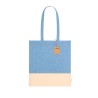 Sac Éco-responsable Pratique Personnalisé à Prix Bas Skadi Matières : coton recyclé Couleurs : bleu