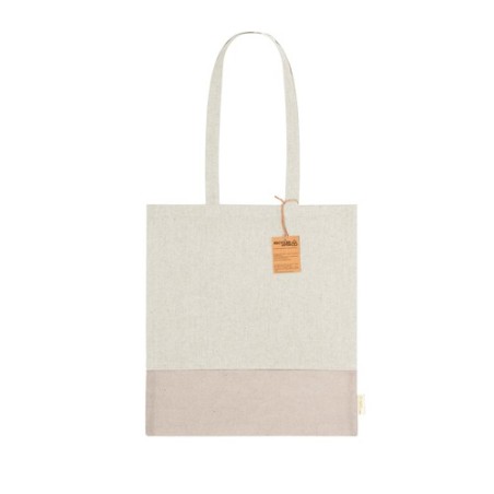 Sac Éco-responsable Pratique Personnalisé à Prix Bas Skadi Matières : coton recyclé Couleurs : bleu goodies publicitaire événeme
