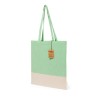 Sac Éco-responsable Pratique Personnalisé à Prix Bas Skadi Matières : coton recyclé Couleurs : bleu objet publicitaire robuste