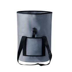 Sac Publicitaire Imperméable 25L Jagsen Matières : PVC Couleurs : gris marquage laser ultra précis