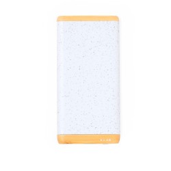 Power Bank Éco-responsable 20 000 mAh Personnalisé Golblum Pas Cher Matières : ABS Couleurs : blanc