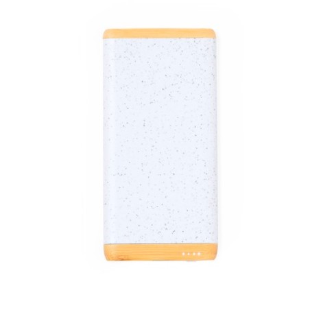 Power Bank Éco-responsable 20 000 mAh Personnalisé Golblum Pas Cher Matières : ABS Couleurs : blanc