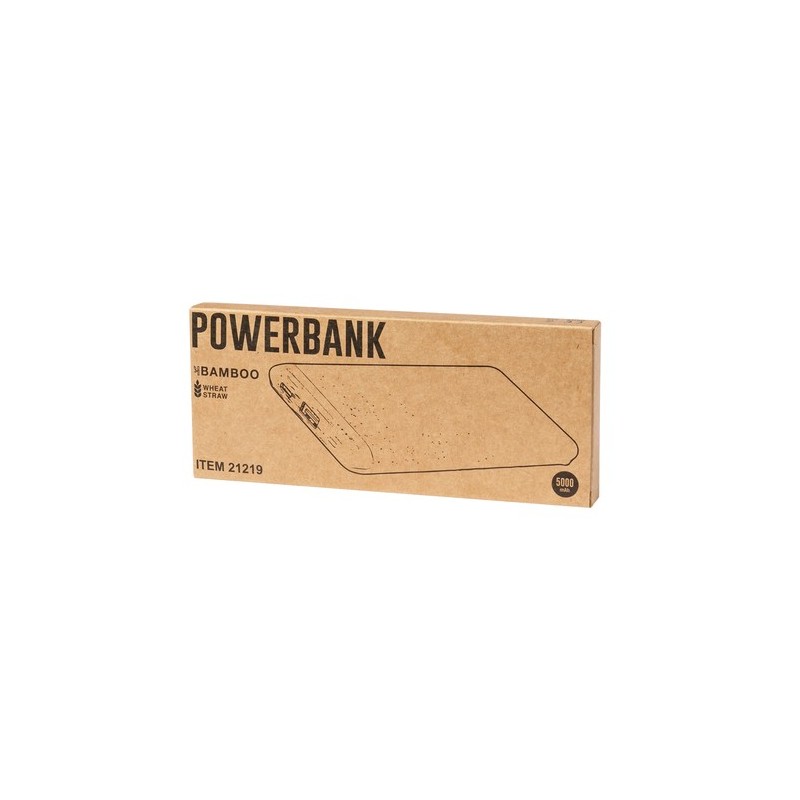 Power Bank Éco-responsable 20 000 mAh Personnalisé Golblum Pas Cher Matières : ABS Couleurs : blanc livraison express 24h 48h