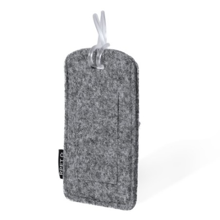 Identificateur Éco-responsable pour Valise - Filip Matières : PET recyclé Couleurs : gris cadeau entreprise pas cher