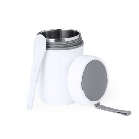 Gamelle Personnalisable Éco-responsable Boîte à Déjeuner Reuteman Matières : acier inoxydable Couleurs : blanc