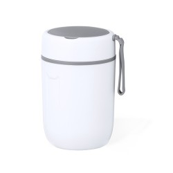 Gamelle Personnalisable Éco-responsable Boîte à Déjeuner Reuteman Matières : acier inoxydable Couleurs : blanc cadeau entreprise