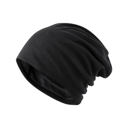 Bonnet Personnalisé Confortable et Stylé Simiut pas cher Matières : polyester Couleurs : noir personnalisable avec votre logo