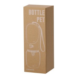 Bidon Éco-responsable et Pratique pour Animaux de Compagnie - Flaganan marquage laser ultra précis