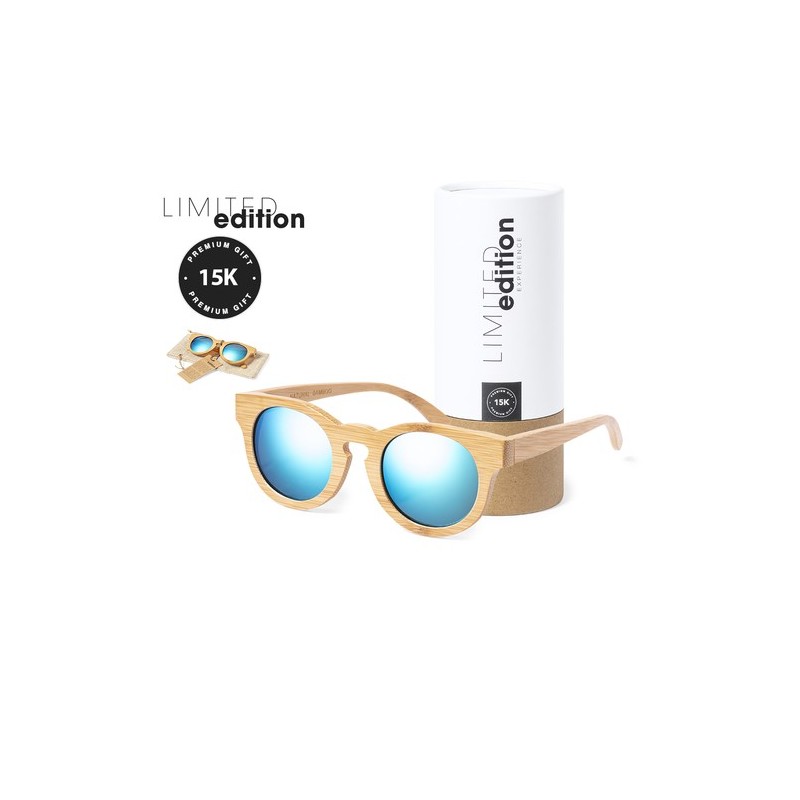Lunettes de Soleil Personnalisées à Design Exclusif - Thezin Matières : bambou