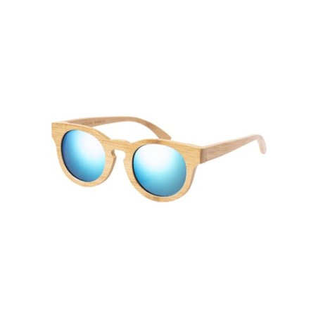 Lunettes de Soleil Personnalisées à Design Exclusif - Thezin Matières : bambou personnalisable avec votre logo