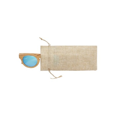 Lunettes de Soleil Personnalisées à Design Exclusif - Thezin Matières : bambou goodies publicitaire événementiel