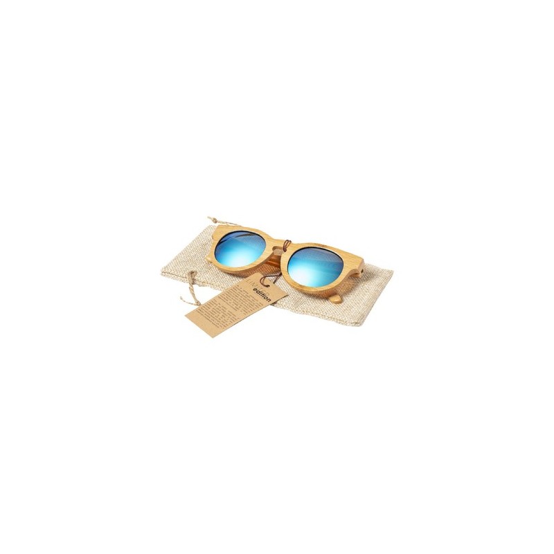 Lunettes de Soleil Personnalisées à Design Exclusif - Thezin Matières : bambou impression haute définition