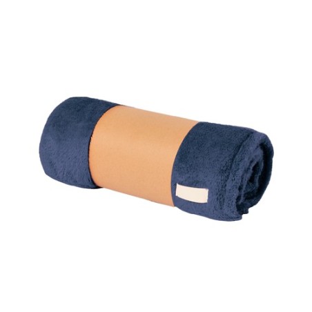 Couverture Personnalisée en Molleton - Durmok Matières : polaire Couleurs : rouge goodies personnalisé en stock