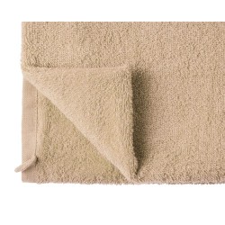 Serviette Éco-responsable Personnalisée en Coton Bio - Canoria Matières : coton organique Couleurs : rouge objet promo petit bud