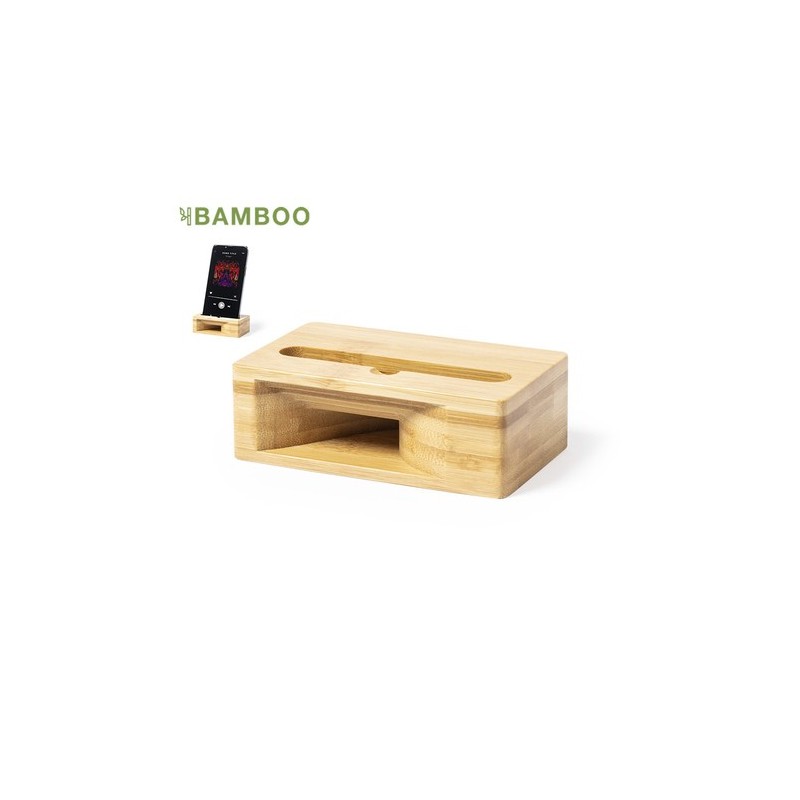 Amplificateur Sonore Éco-responsable - Suijin Matières : bambou
