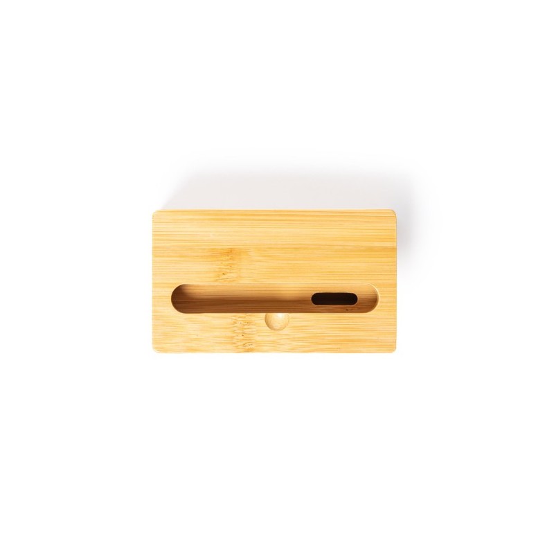 Amplificateur Sonore Éco-responsable - Suijin Matières : bambou personnalisable avec votre logo