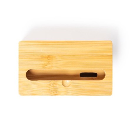 Amplificateur Sonore Éco-responsable - Suijin Matières : bambou personnalisable avec votre logo