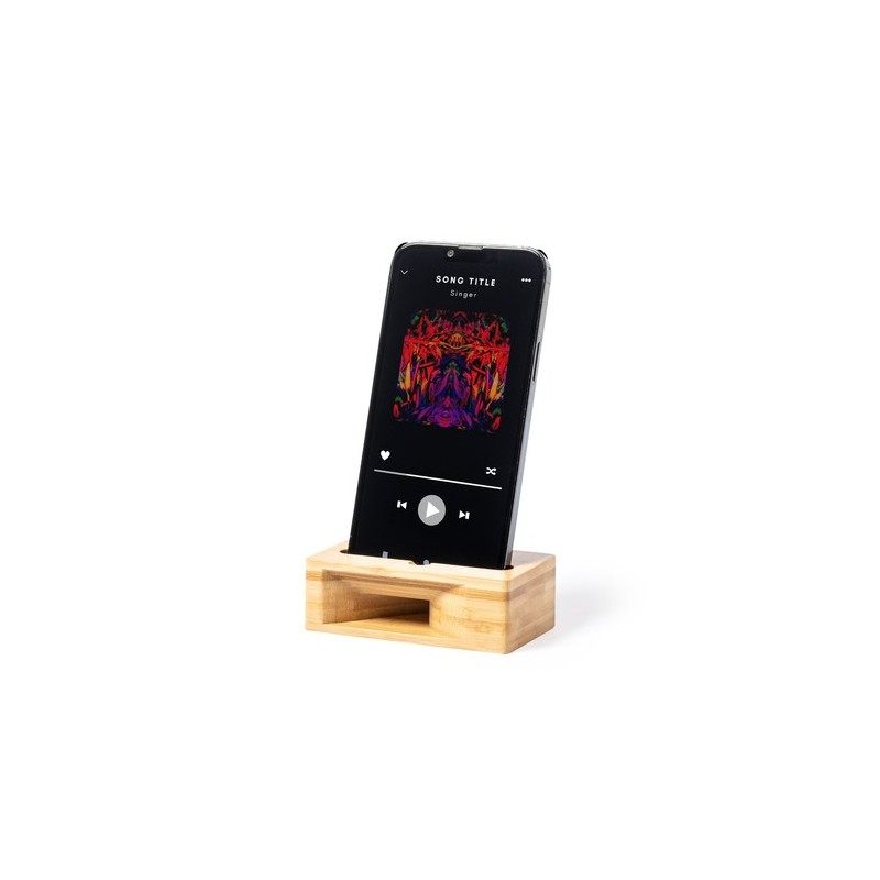 Amplificateur Sonore Éco-responsable - Suijin Matières : bambou goodies publicitaire événementiel