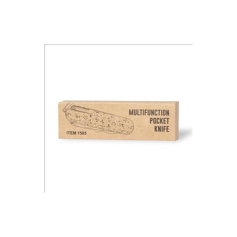Couteau Multifonctions Personnalisé Multi-Usages Brica Matières : liège livraison express 24h 48h