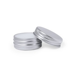 Baume à Lèvres Végane Personnalisé Éco-responsable Beauté Naturelle Maltix Matières : aluminium Couleurs : argenté goodies publi