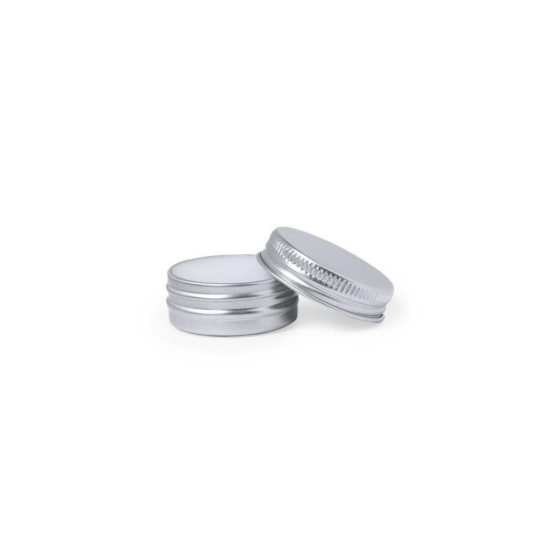 Baume à Lèvres Végane Personnalisé Éco-responsable Beauté Naturelle Maltix Matières : aluminium Couleurs : argenté goodies publi
