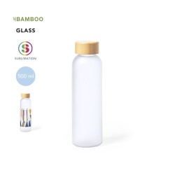 Gourde Personnalisée à Sublimation Kaory Matières : bambou