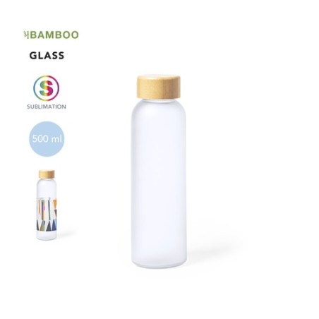 Gourde Personnalisée à Sublimation Kaory Matières : bambou