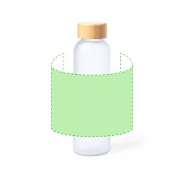 Gourde Personnalisée à Sublimation Kaory Matières : bambou objet promotionnel éco-responsable