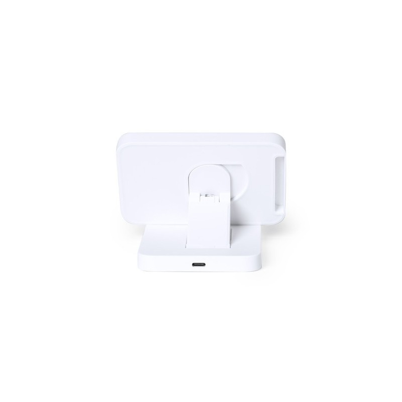 Chargeur Sans Fil Pliable 15W Personnalisé Meller Matières : bambou cadeau collaborateur premium