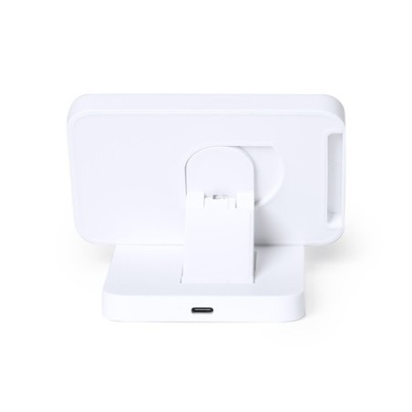 Chargeur Sans Fil Pliable 15W Personnalisé Meller Matières : bambou cadeau collaborateur premium