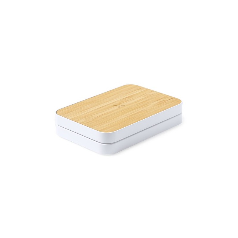 Chargeur Sans Fil Pliable 15W Personnalisé Meller Matières : bambou accessoire événementiel unique