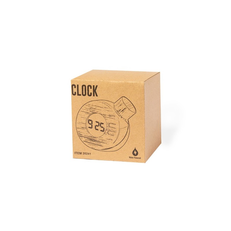 Horloge de bureau  personnalisée pas cher - Graox Matières : bambou impression haute définition