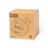 Horloge de bureau  personnalisée pas cher - Graox Matières : bambou marquage laser ultra précis
