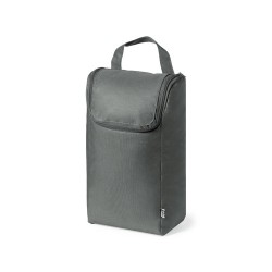 Sac Éco-responsable et Pratique à Chaussures Personnalisé pas cher Helanor Couleurs : gris Matières : polyester recyclé