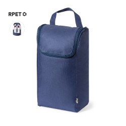 Sac Éco-responsable et Pratique à Chaussures Personnalisé pas cher Helanor Couleurs : gris Matières : polyester recyclé 2