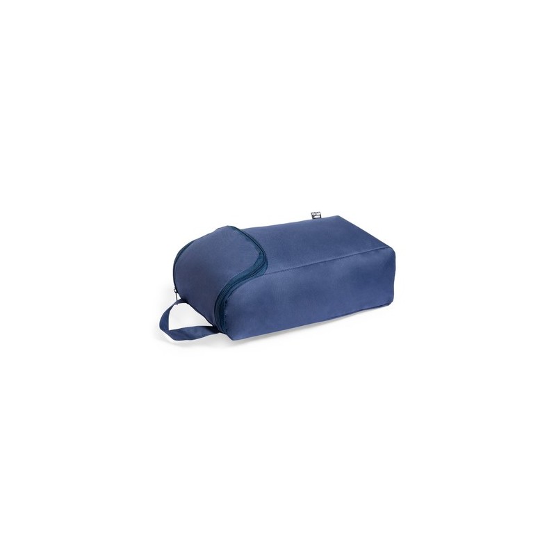 Sac Éco-responsable et Pratique à Chaussures Personnalisé pas cher Helanor Couleurs : noir Matières : polyester recyclé objet pr