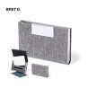 Porte-Cartes Éco-responsable et Pratique Personnalisé - Restek Couleurs : noir Matières : polyester recyclé goodies publicitaire