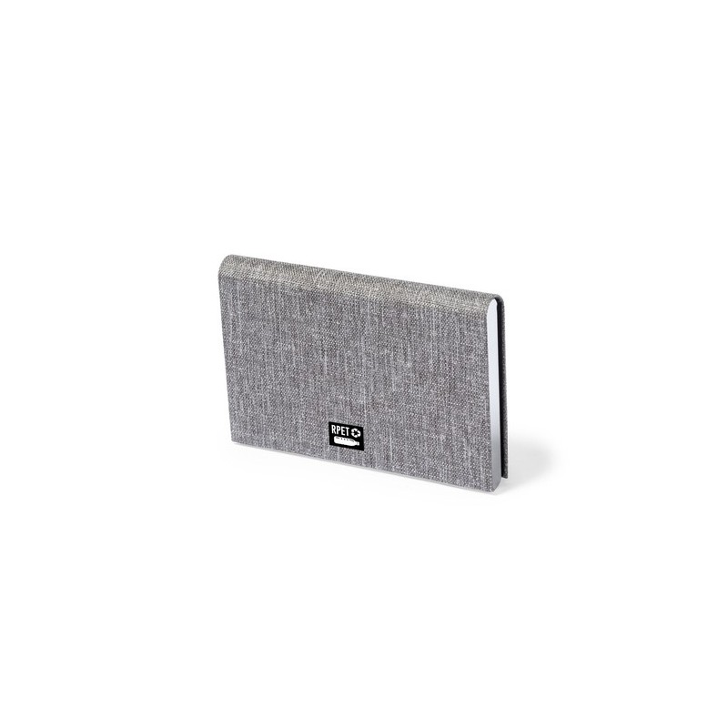 Porte-Cartes Éco-responsable et Pratique Personnalisé - Restek Couleurs : noir Matières : polyester recyclé cadeau affaires élég