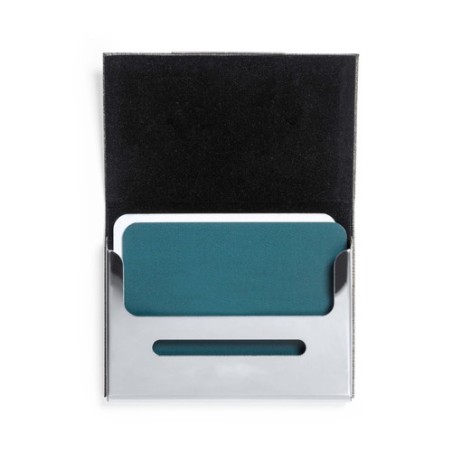 Porte-Cartes Éco-responsable et Pratique Personnalisé - Restek Couleurs : noir Matières : polyester recyclé goodies publicitaire