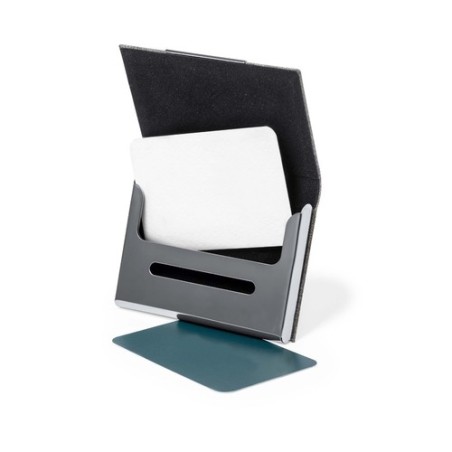 Porte-Cartes Éco-responsable et Pratique Personnalisé - Restek Couleurs : noir Matières : polyester recyclé cadeau entreprise pa