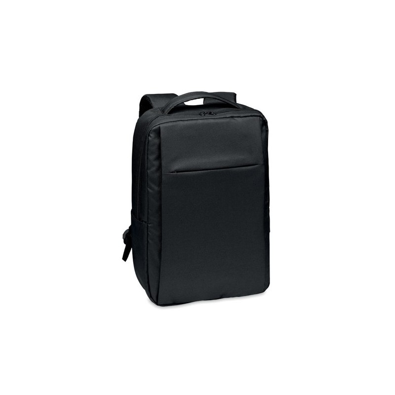 Sac à dos  300D RPET pour ordinateur - SEOUL personnalisé pas cher Matières : PET Couleurs : noir