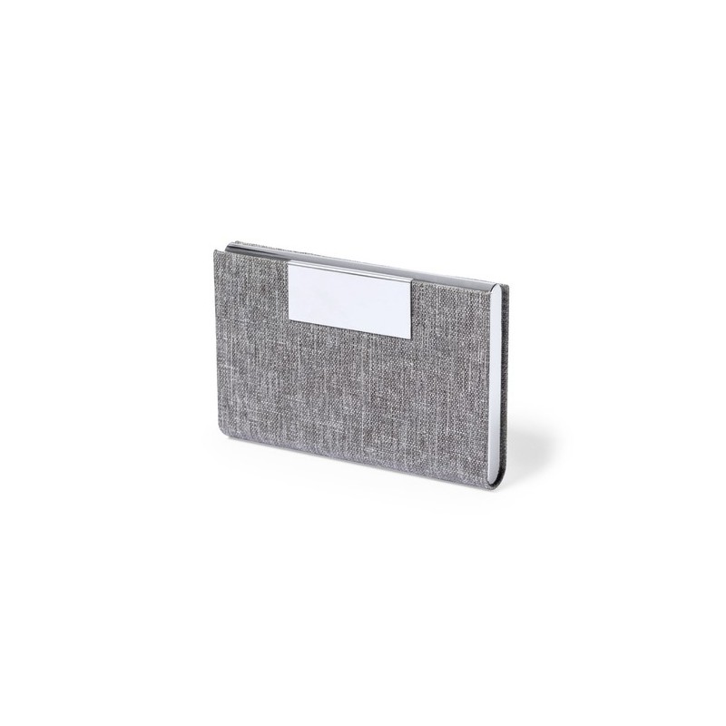 Porte-Cartes Éco-responsable et Pratique Personnalisé - Restek Couleurs : bleu marine Matières : polyester recyclé accessoire év