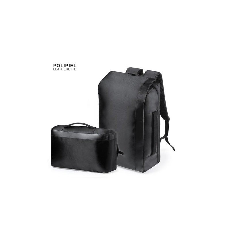 Sac à Dos Personnalisé Élégant pour le Business Sleiter Matières : polyester Couleurs : noir personnalisable avec votre logo