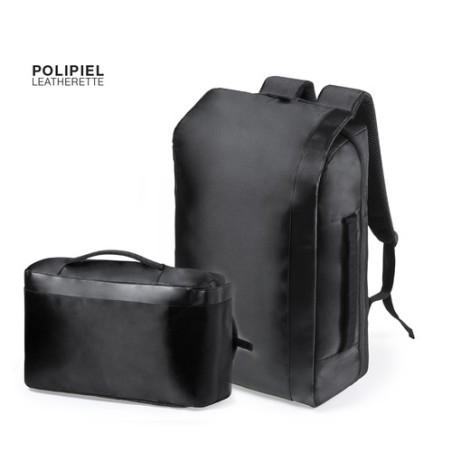 Sac à Dos Personnalisé Élégant pour le Business Sleiter Matières : polyester Couleurs : noir personnalisable avec votre logo
