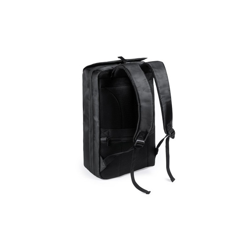 Sac à Dos Personnalisé Élégant pour le Business Sleiter Matières : polyester Couleurs : noir marquage laser ultra précis