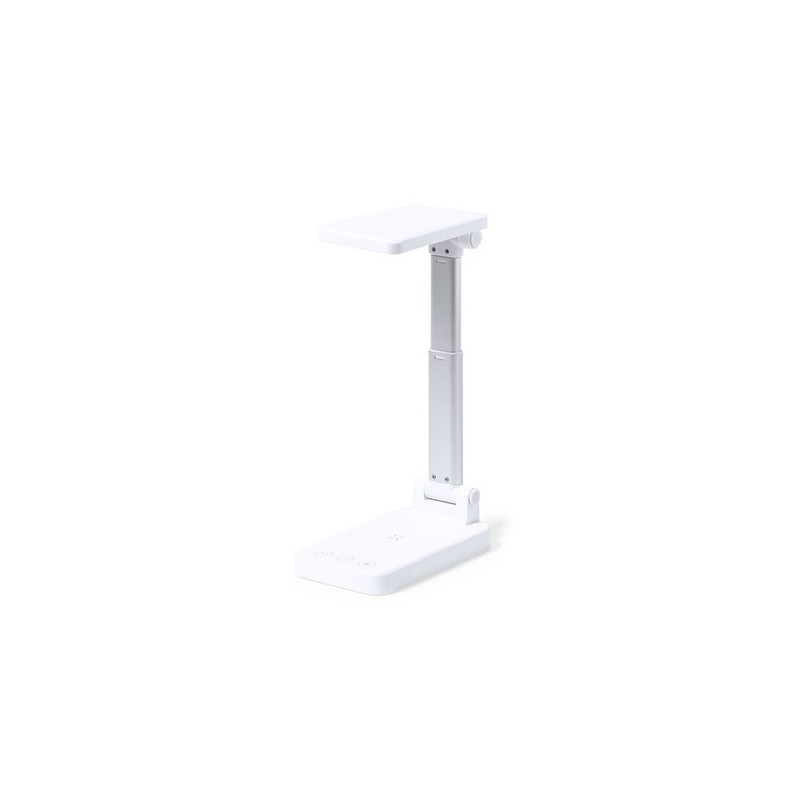 Lampe Personnalisée Multifonction Éclairante et Chargeur Cirgux Matières : aluminium Couleurs : blanc goodies publicitaire événe