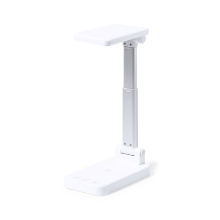 Lampe Personnalisée Multifonction Éclairante et Chargeur Cirgux Matières : aluminium Couleurs : blanc goodies publicitaire événe