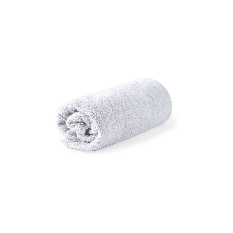 Serviette Éco-responsable Personnalisée en Coton Bio - Canoria Matières : coton organique Couleurs : gris cadeau collaborateur p