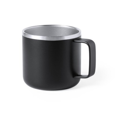 Mug Personnalisé Publicitaire en Inox - Tasse Shirley Matières : acier inoxydable Couleurs : blanc marquage laser ultra précis